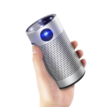 BYINTEK P7 4K 3D Cinema Portable Pocket Projector DLP WIFI Smart Mini Video Projector for Home Theaters RV Camping with Free Bag