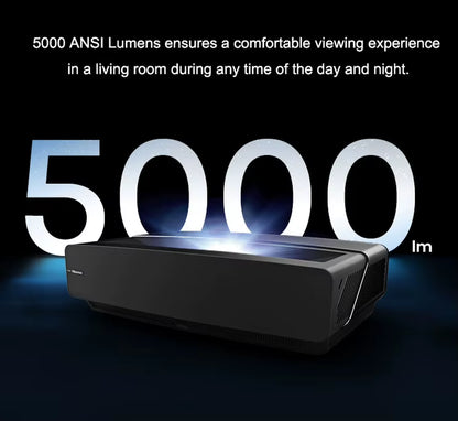 Y-Hisense 5300 Lumens 4K Laser DLP Projector UST Ultra Short Throw WIFI Projector Smart Laser Home Cinema Bluetooth Projector